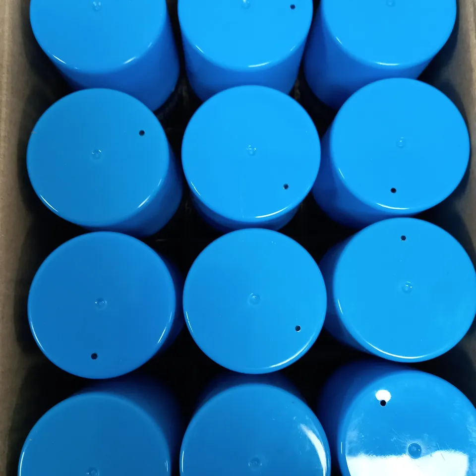 BOX OF 12 X 151 NEON BLUE SPRAY PAINT