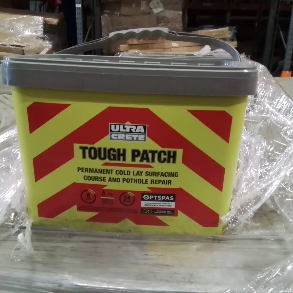 PALLET OF ULTRACRETE TOUGH PATCH POTHOLES REPAIR APPROXIMATELY 26 CASES //EXPIRY DATE 18.05.25 26KG PER CASE