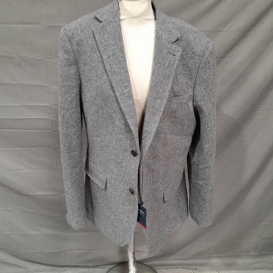CHARLES TYRWHITT SLIM FIT SUIT JACKET IN GREY SIZE 42R
