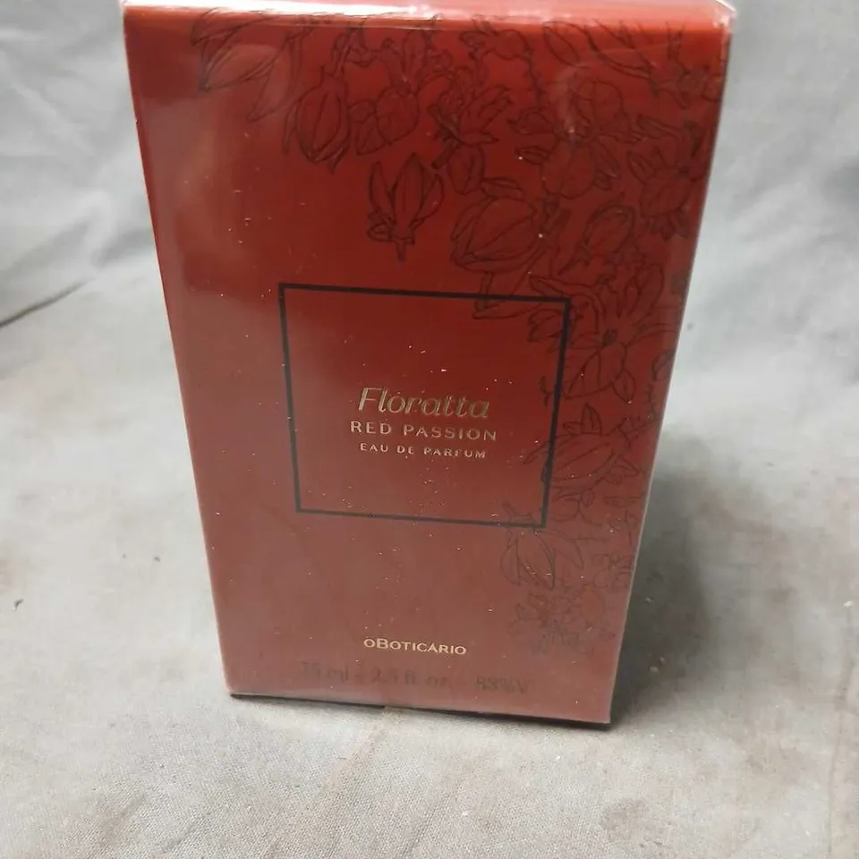 BOXED AND SEALED FLORATTA RED PASSION EAU DE PARFUM 75ML