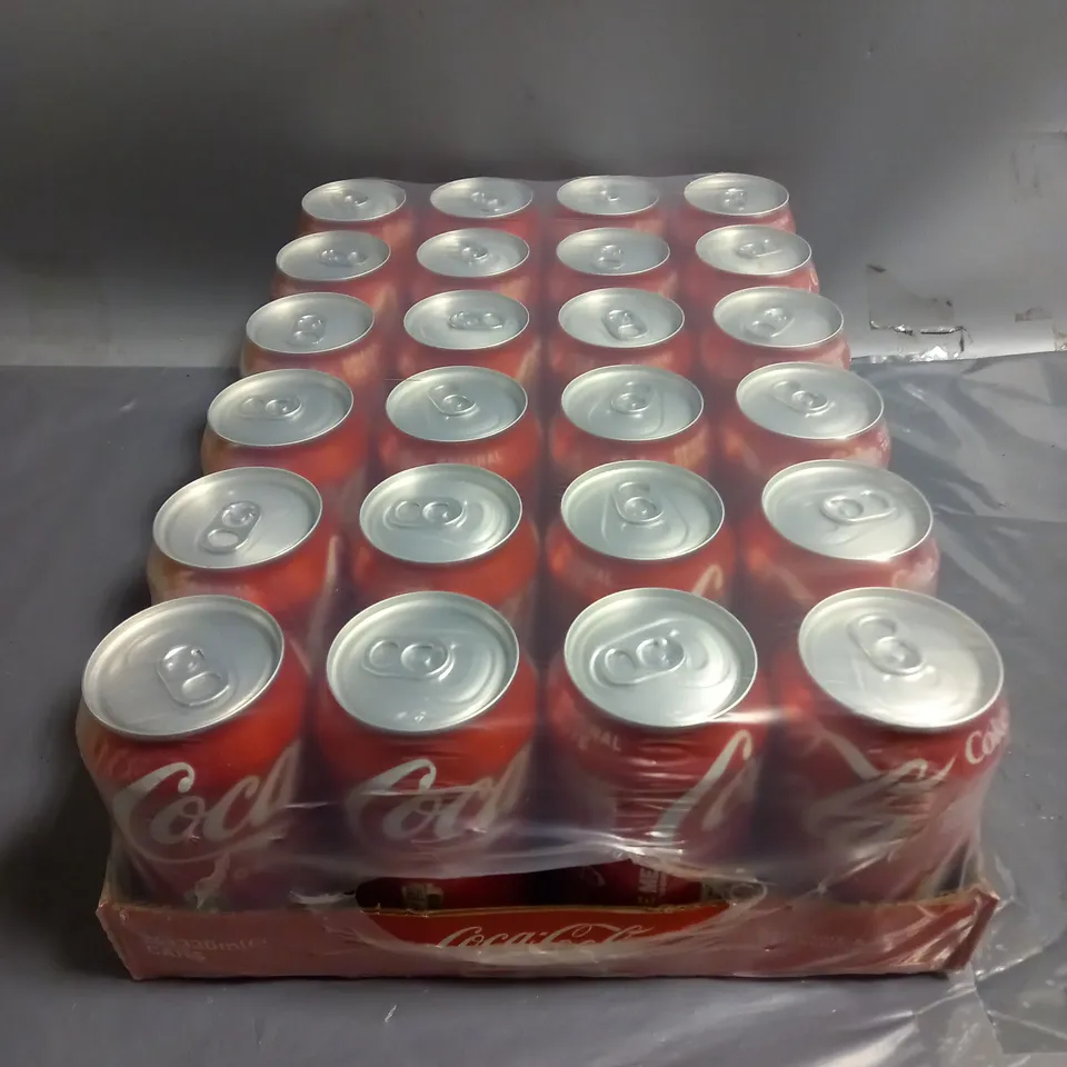 COCA-COLA ORIGINAL 24X330ML CANS