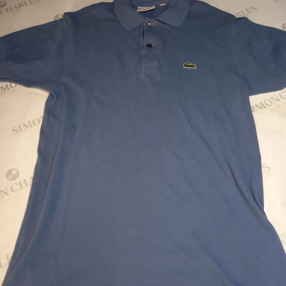 LACOSTE LOGO POLO SHIRT SIZE M