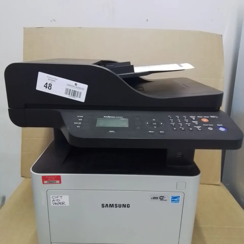 SAMSUNG PROXPRESS M3870FW USB WIFI AIO MONO LASER PRINTER M3870 SL-M3870FW/SEE