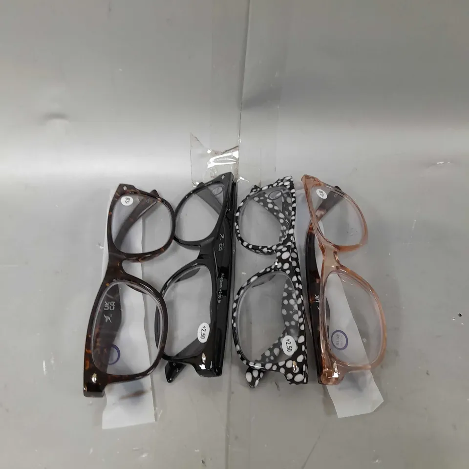 HUMMINGBIRD SET OF 4 READERS WITH BLUE LIGHT FILTER