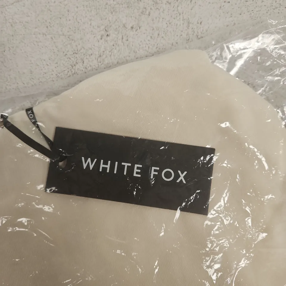 WHITE FOX LOST SOULS HALTER TOP CREAM XL