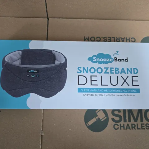 SNOOZEBAND DELUXE SLEEP MASK WITH BUILT-IN HEADPHONES
