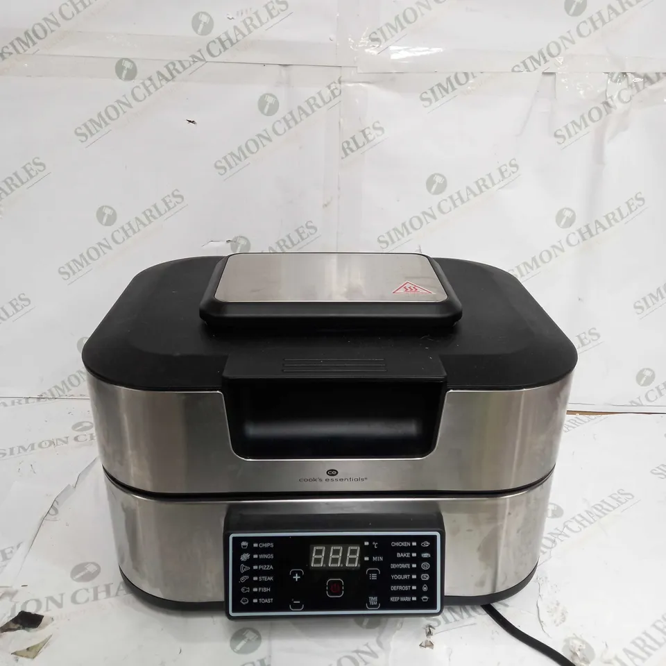 BOXED COOK'S ESSENTIALS GRILL & AIRFRYER 5.5L