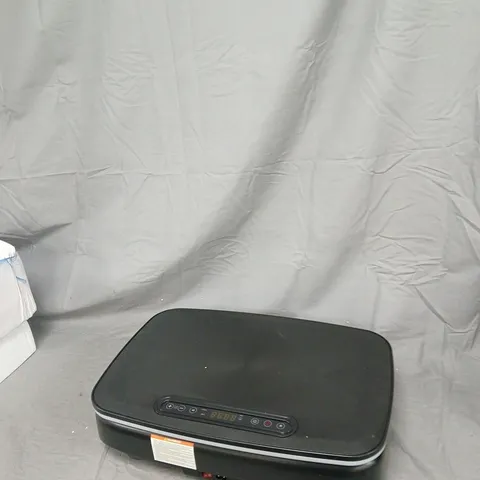 SOULSMART BLACK HOME APPLIANCE WITH FRONT CONTROL PANEL VIBRATING FITNESS PLATFORM