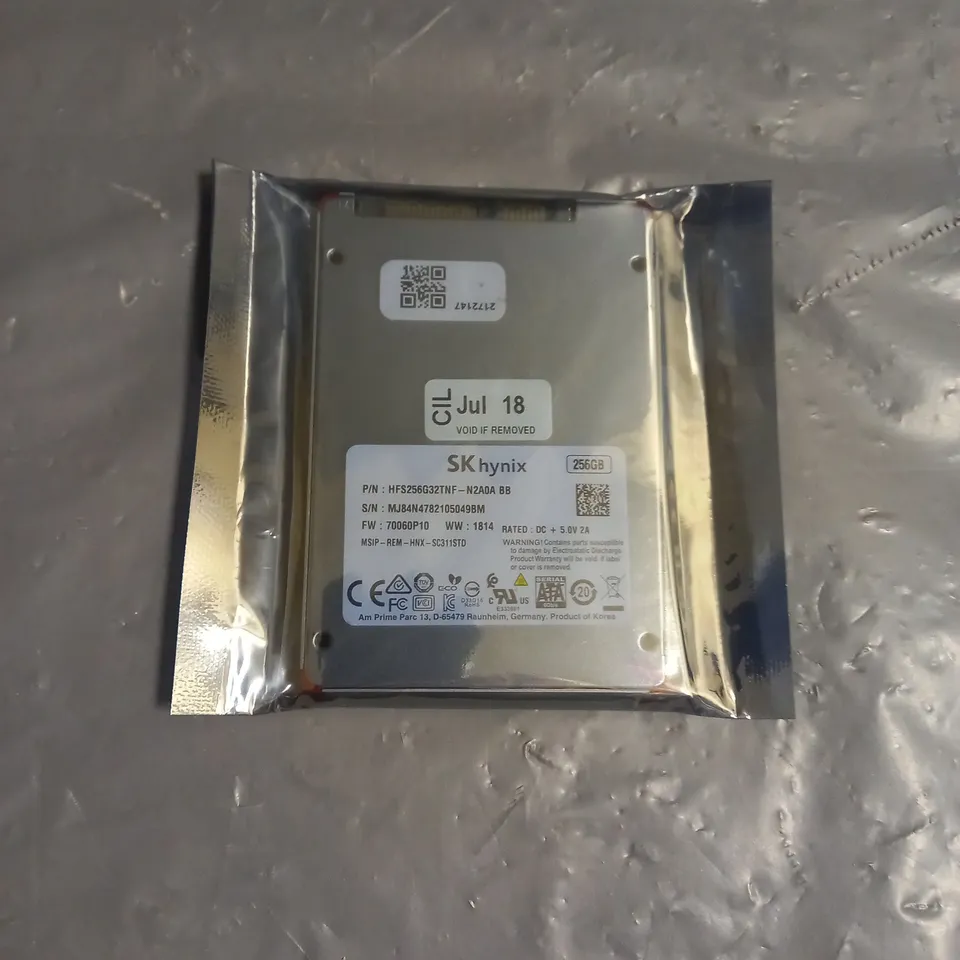 SK HYNIX SC311STD 256GB HARD DRIVE