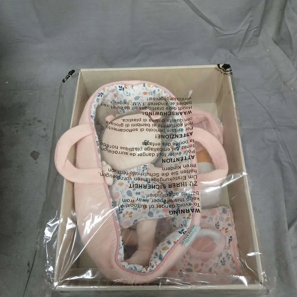 LITTLE DUTCH BABY DOLL ROSA – PINK FLORAL OUTFIT, BOXED