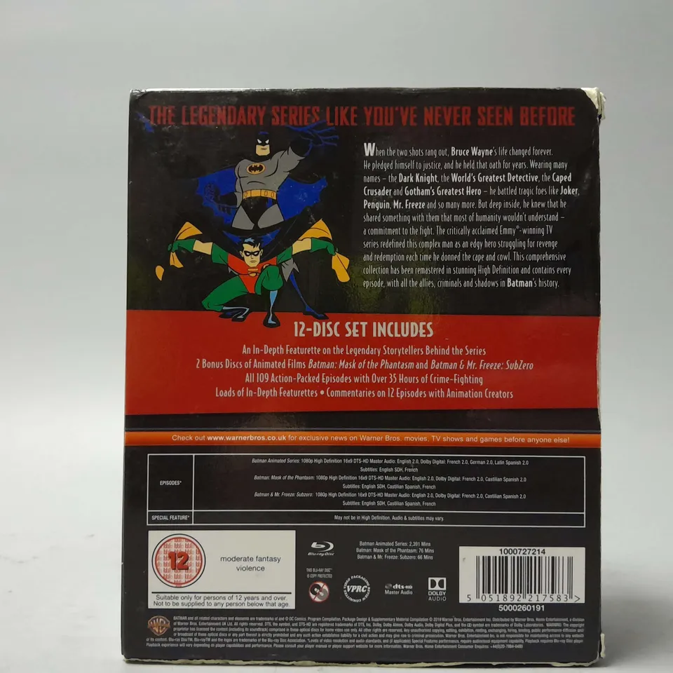 BATMAN THE COMPLETE ANIMATED SERIES (BLU-RAY)