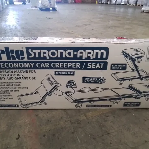 BOXED CLARKE STRONG ARM CM60 3IN1 ECONOMY CAR CREEPER/SEAT