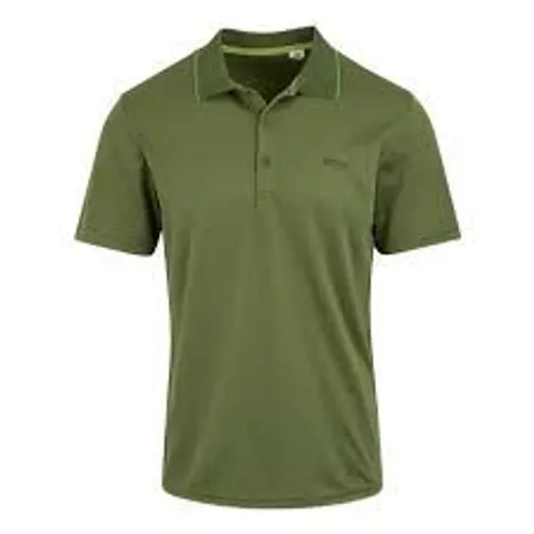 BRAND NEW REGATTA MEN'S MAVERICK V ACTIVE POLO SHIRT IN GOLDEN SAND - UK XXL