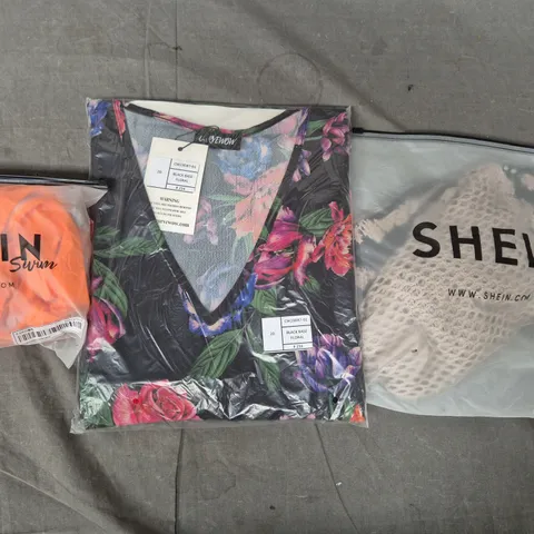 BOX OF APPROXIMATELY 20 ASSORTED CLOTHING AND FASHION ITEMS IN VARIOUS STYLES, SIZES, AND COLOURS - COLLECTION ONLY