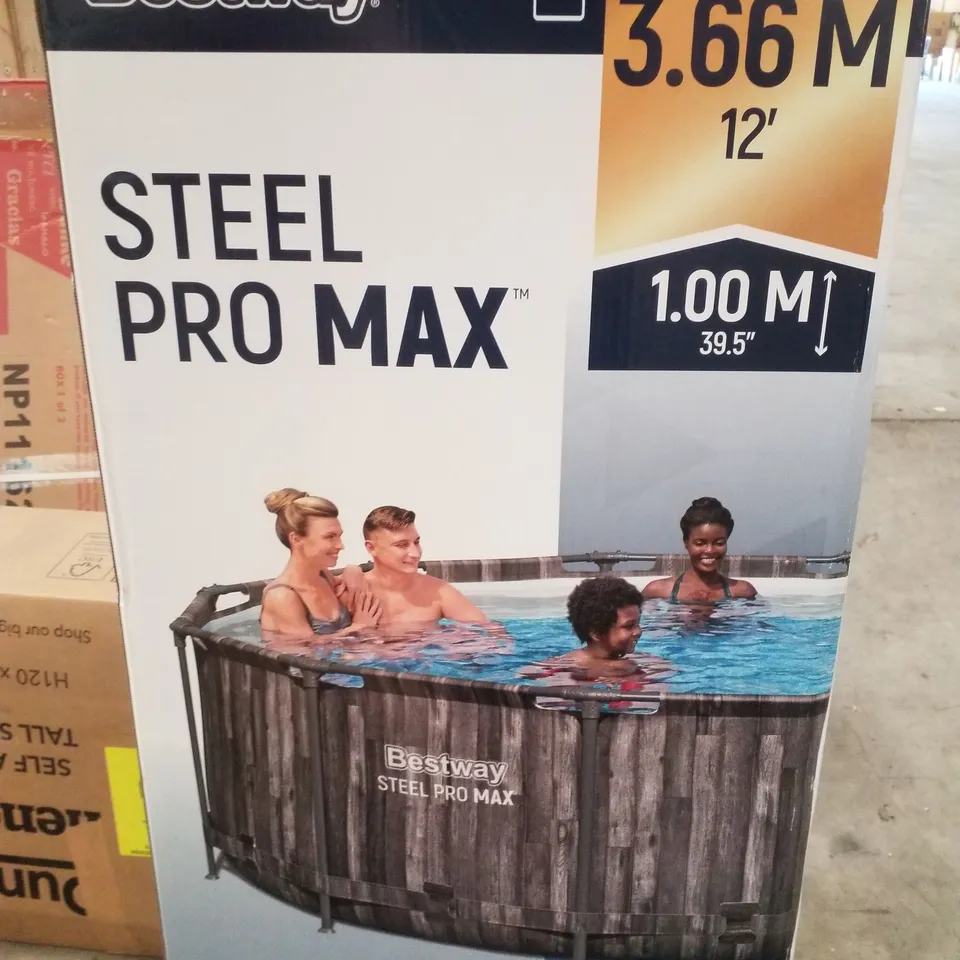 BOXED BESTWAY STEEL PRO MAX 3.66×1M