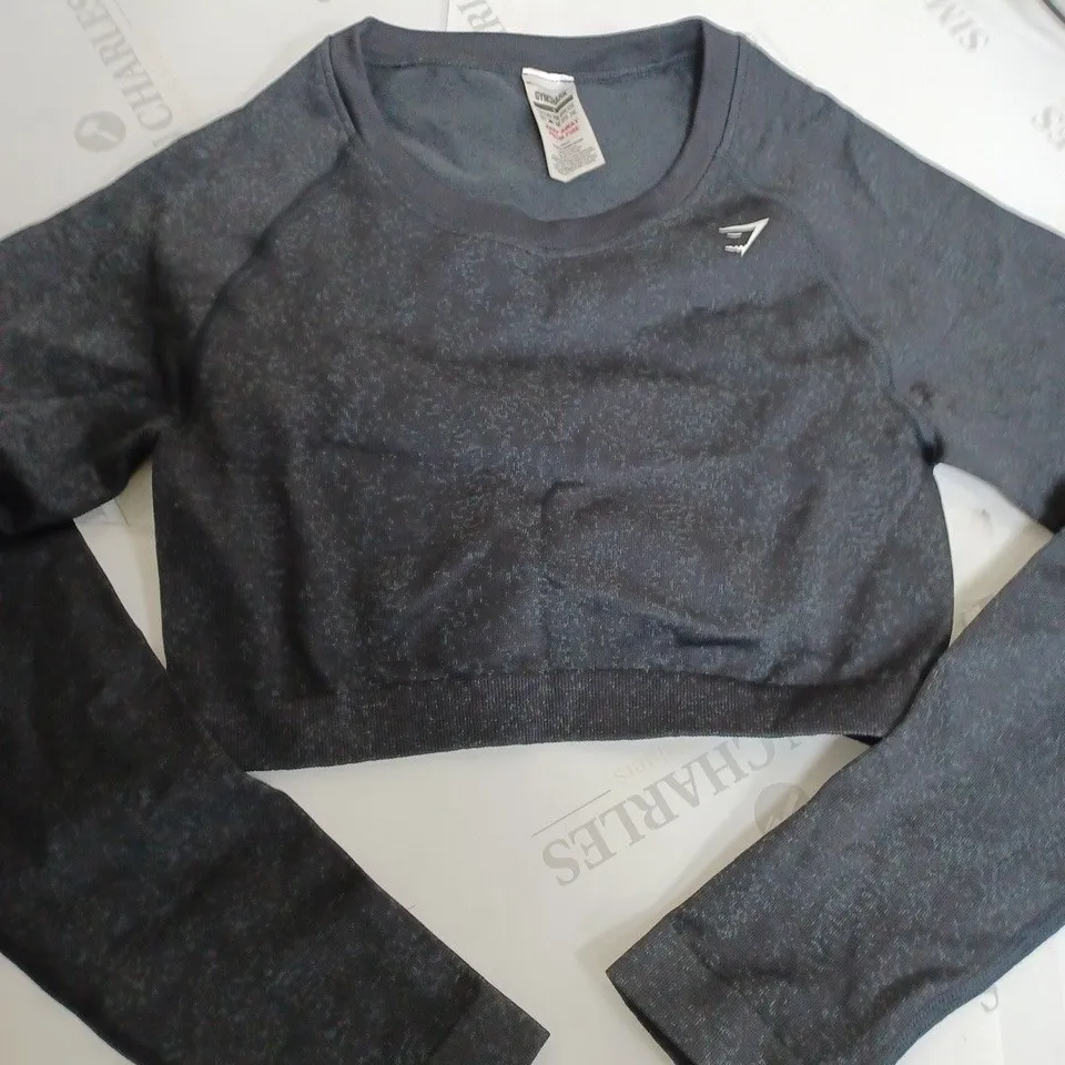 GYMSHARK TRAINING TOP LONG SLEEVE - SIZE LARGE