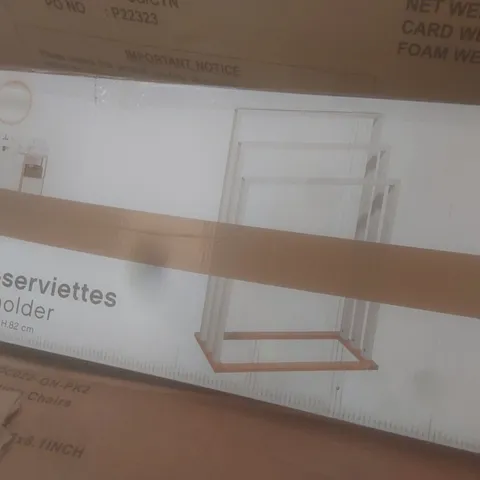 BOXED TOWEL HOLDER (1 BOX)