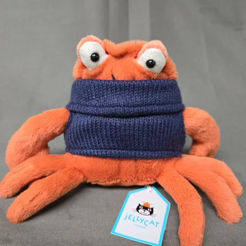 JELLYCAT I AM COZY CREW CRAB SOFT PLUSH