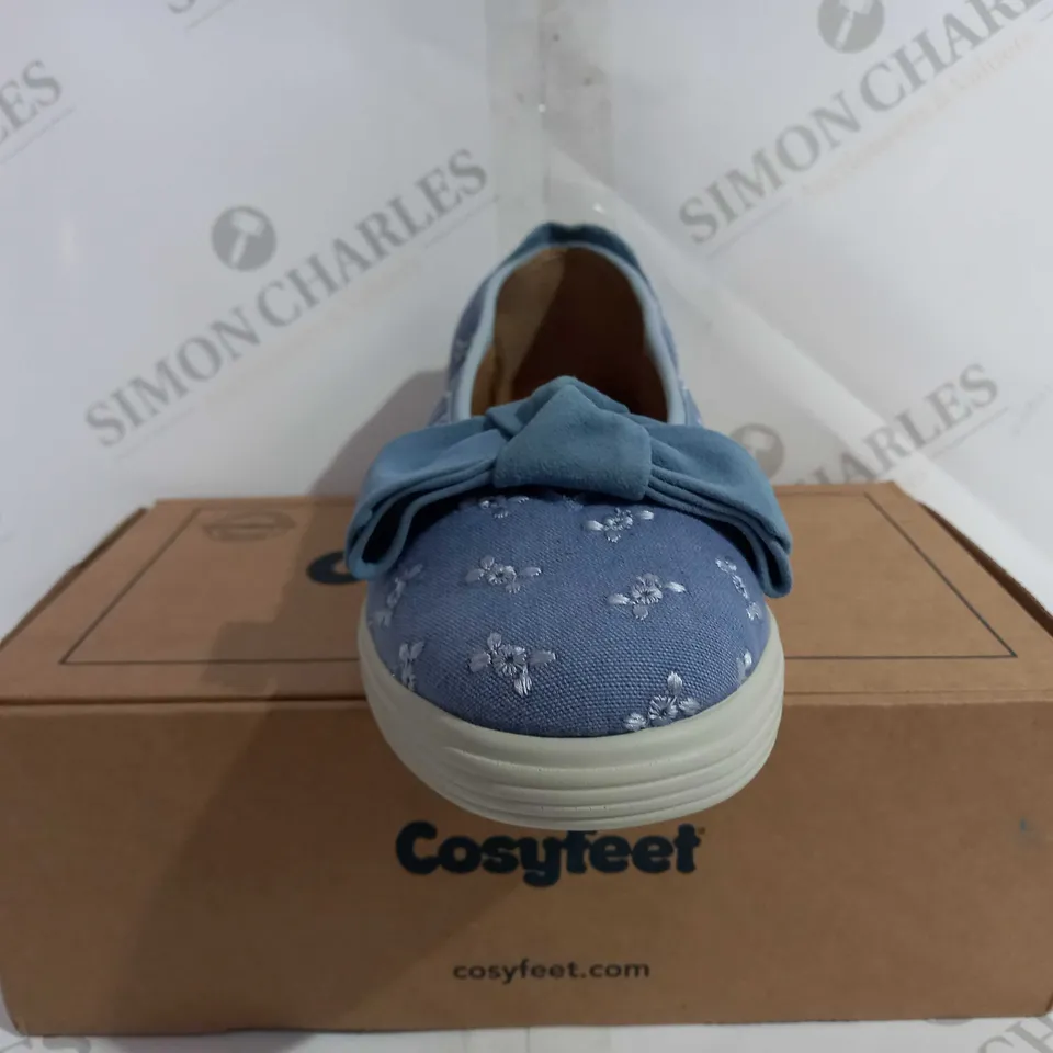 BOXED COSYFEET EXTRA ROOMY KATIE SHOES - UK 6 