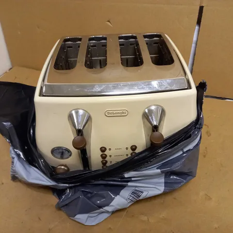 DELONGHI ICONA VINTAGE 4-SLOT TOASTER