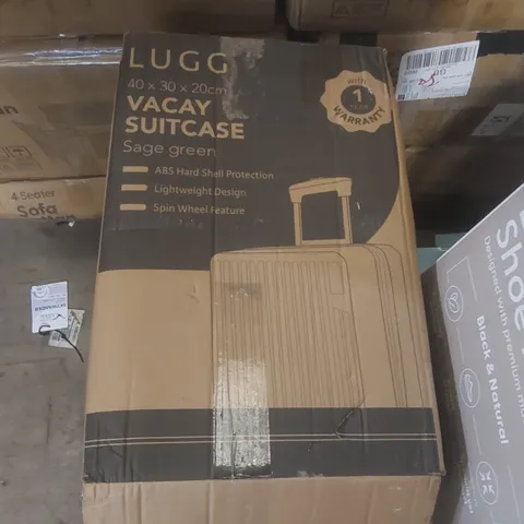 BOXED LUGG TRAVEL SUITCASE