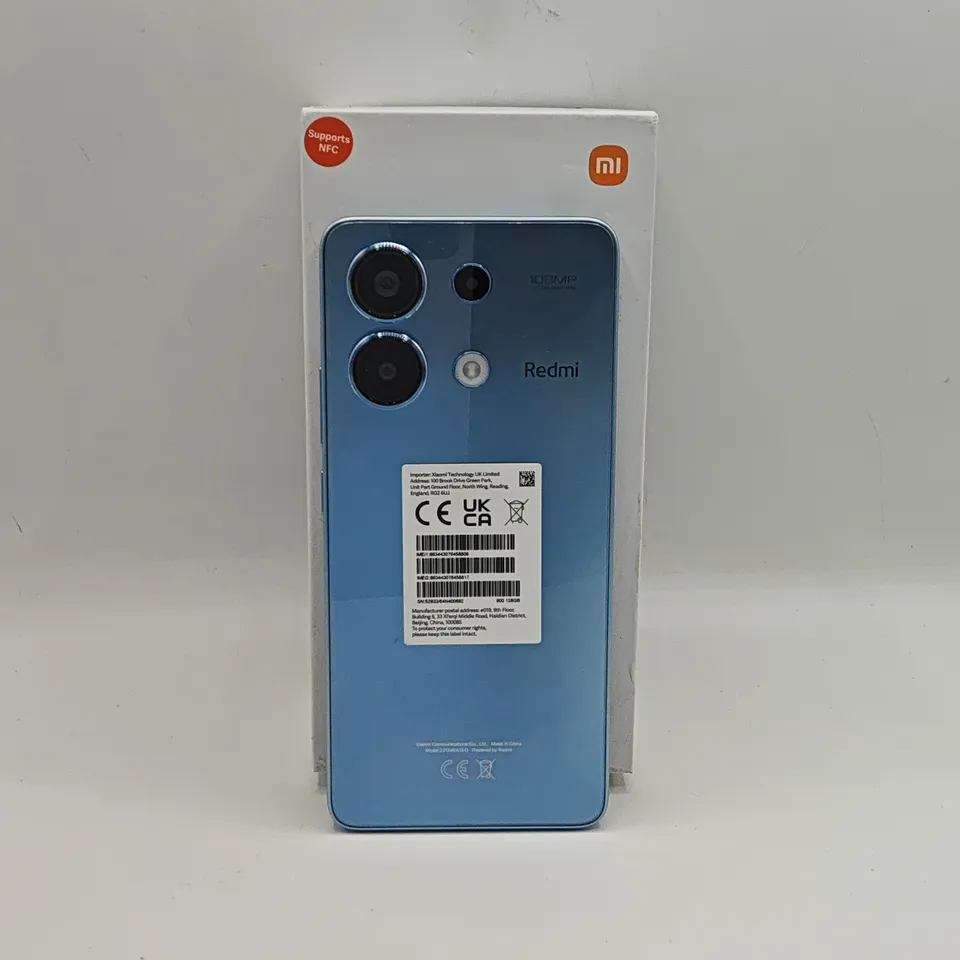 BOXED REDMI NOTE 13 6/128GB IN ICE BLUE