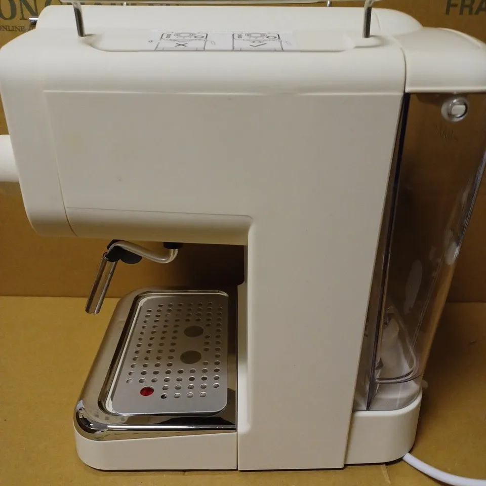 SWAN NORDIC ESPRESSO COFFEE MAKER - COTTON WHITE