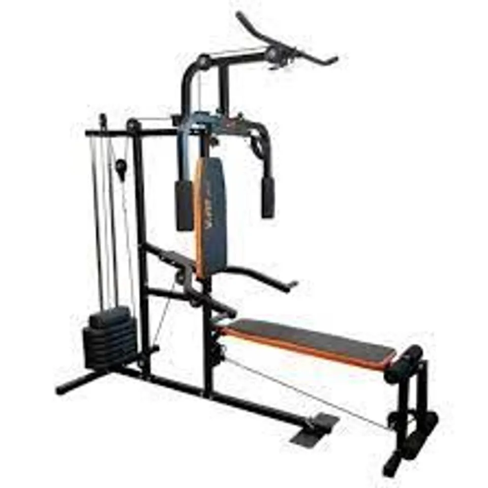 BOXED V-FIT HERCULEAN COBRA LAY FLAT HOME GYM