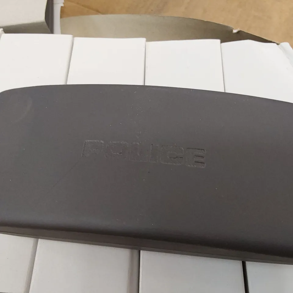 PALLET OF 3 CASES OF POLICE SUNGLASSES CASES