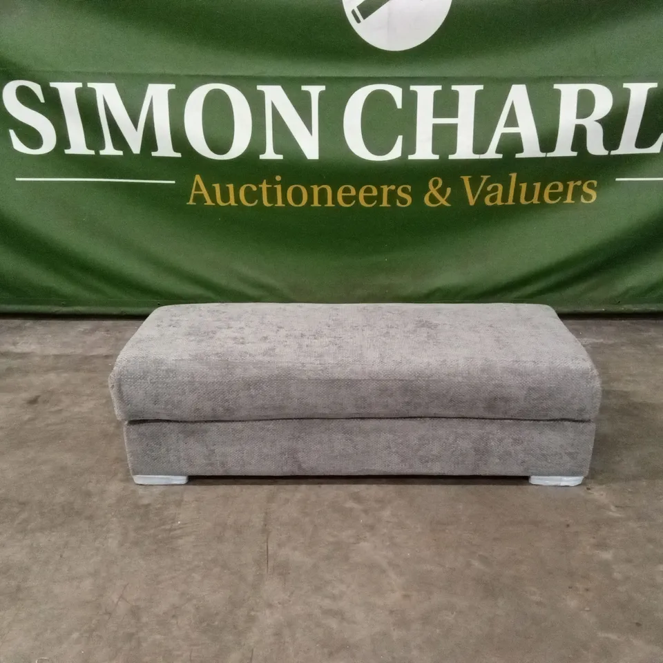 BROADGATE LARGE FOOTSTOOL - GREY RRP £849