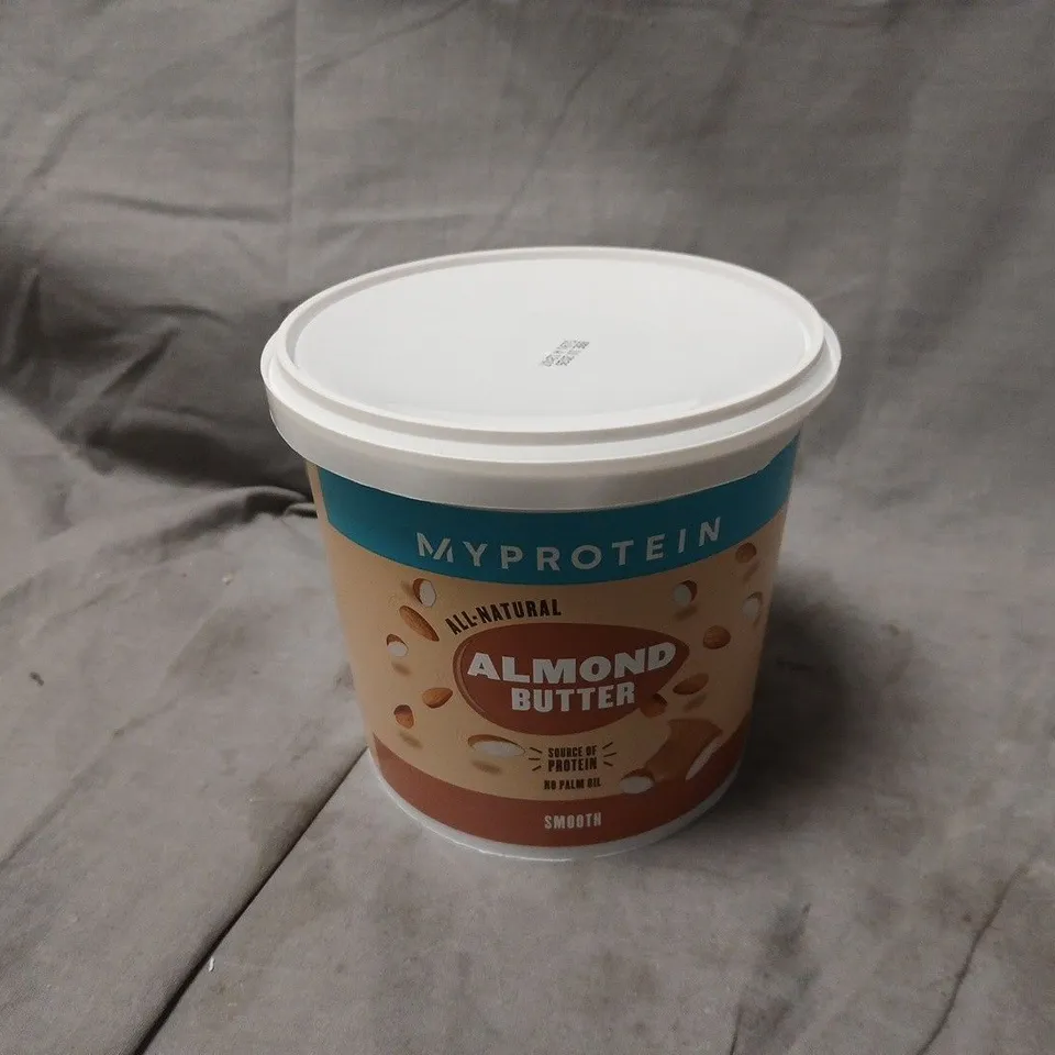 MYPROTEIN ALL-NATURAL ALMOND BUTTER – SMOOTH