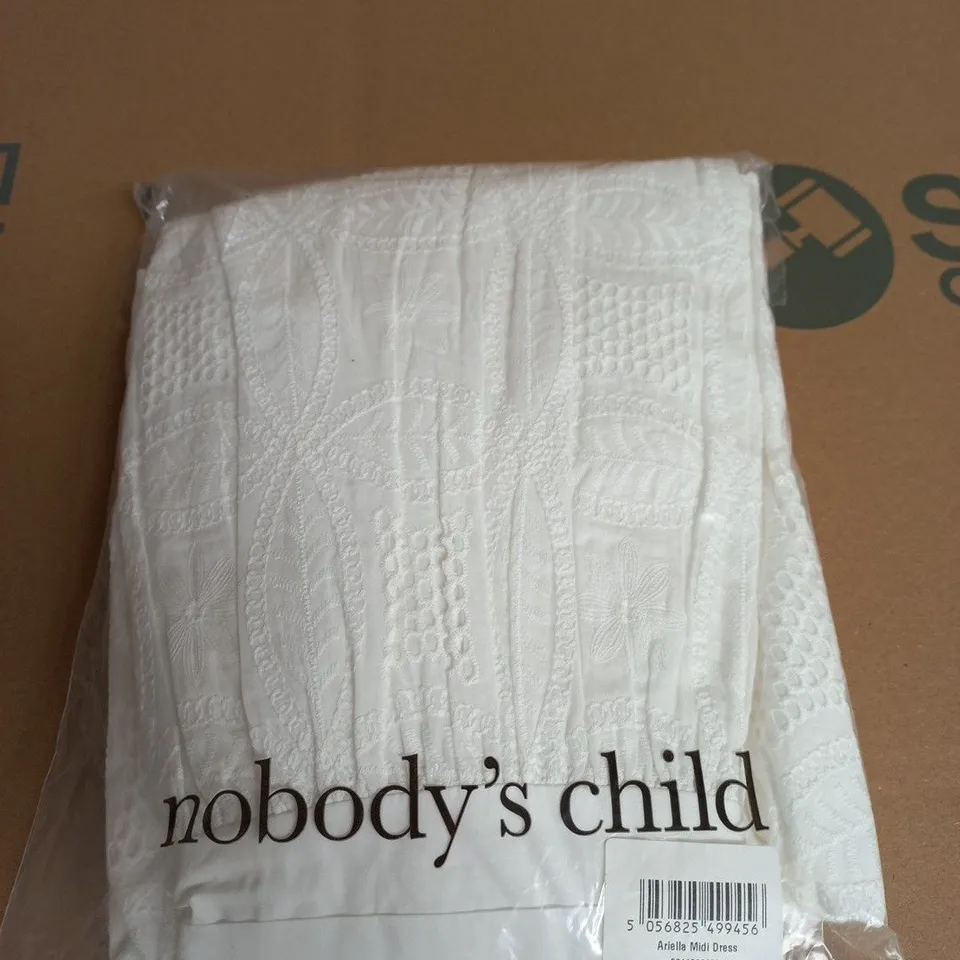 NOBODY'S CHILD ARIELLA MIDI DRESS - UK 10