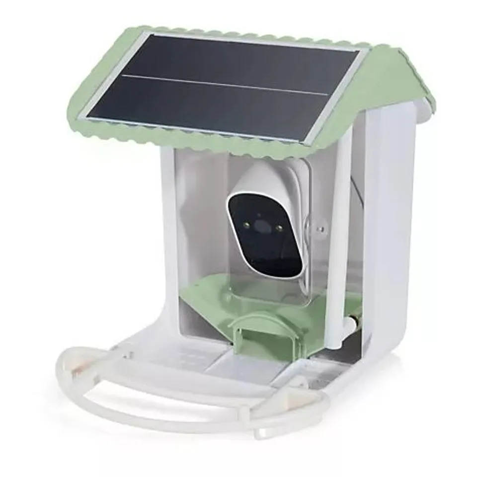 OUTLET SMART BIRD FEEDER WITH SOLAR VIDEO CAMERA