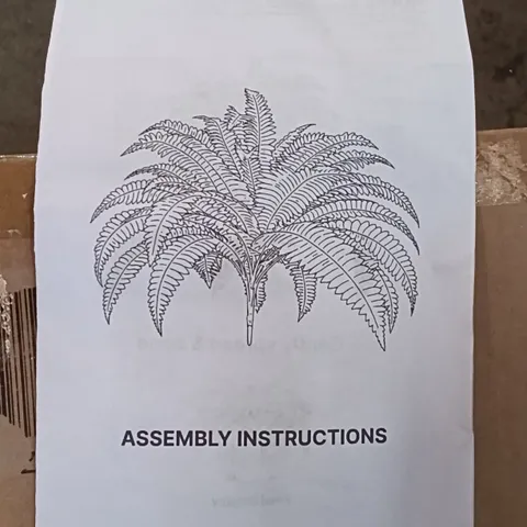 BOXED ARTIFICIAL PLANTS (SET OF 2) - GREEN (1 BOX) 