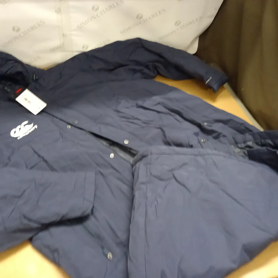 CANTERBURY CLUB SUBS JACKET IN NAVY - XL