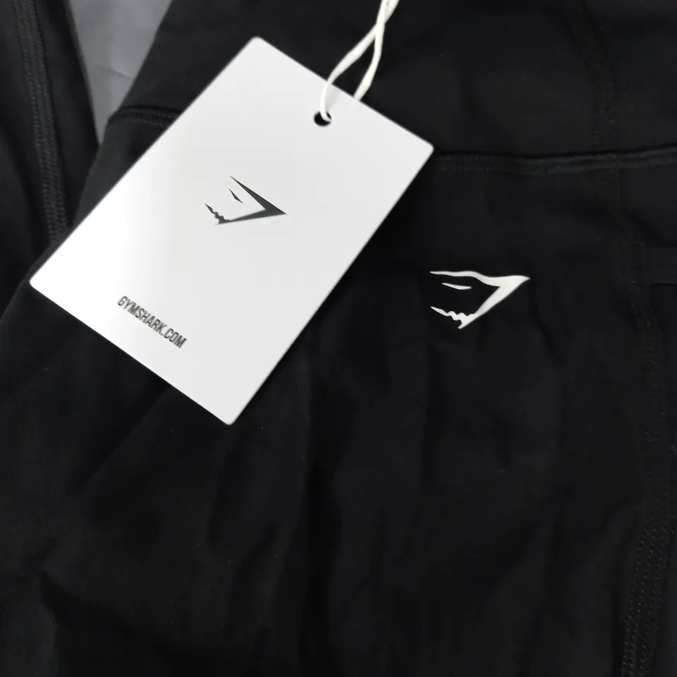 GYMSHARK LIFTING POCKET LEGGINGS IN BLACK - SMALL