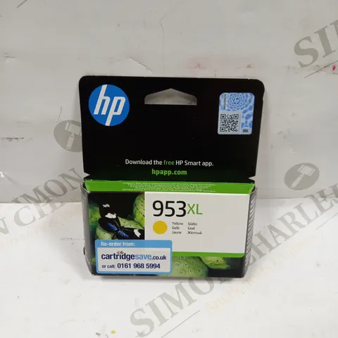 HP 953XL YELLOW PRINTER INK CARTRIDGE 