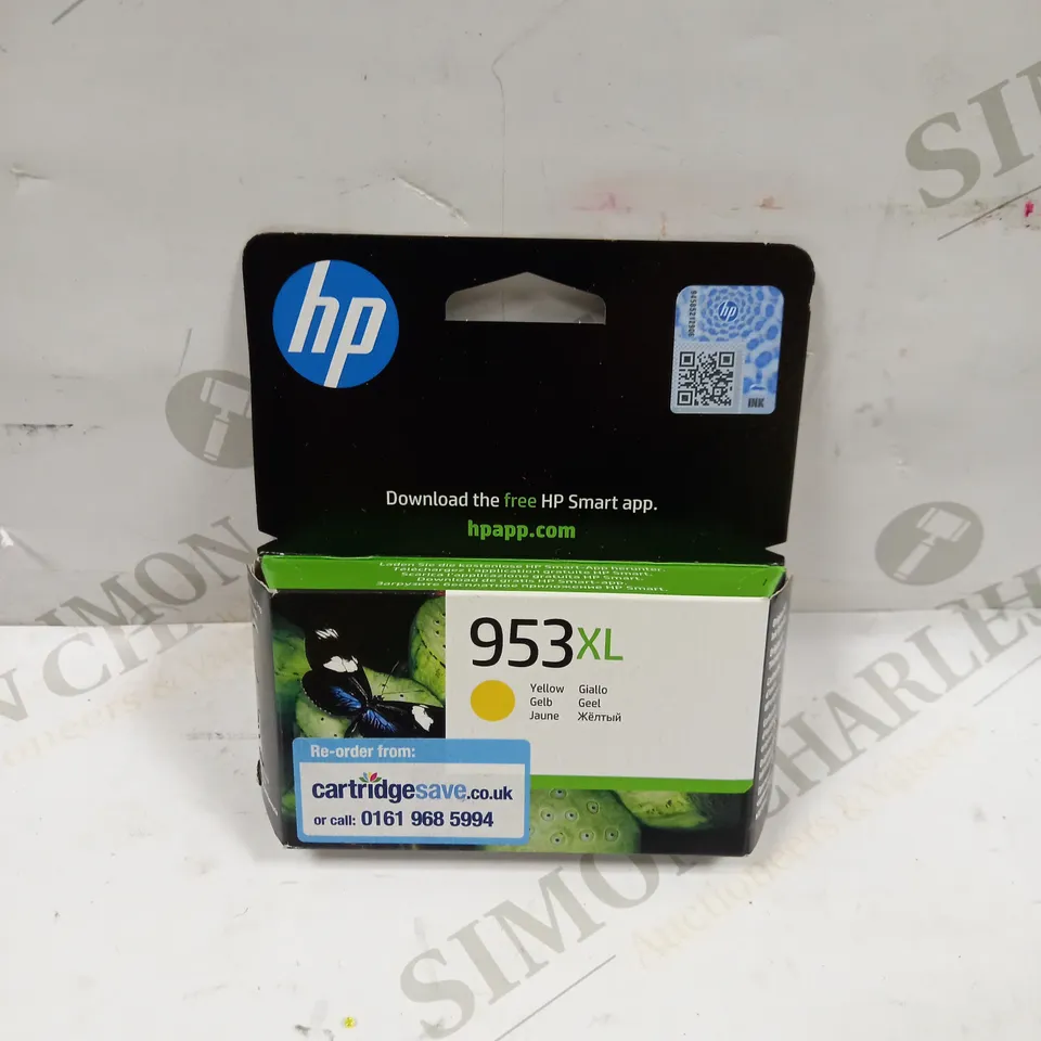 HP 953XL YELLOW PRINTER INK CARTRIDGE 