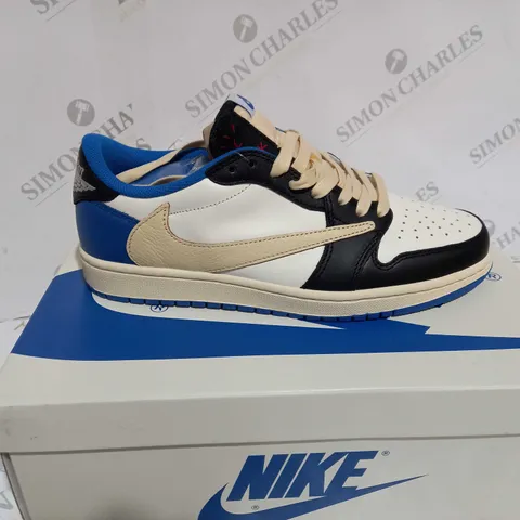 BOXED AIR JORDAN 1 LOW X TRAVIS SCOTT X FRAGMENT - UK SIZE 9.5