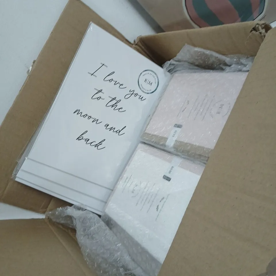 BOX OF EMILY M ART AND DESIGN PRINTS – A LARGE SELECTION IN DIFFERENT SIZES
