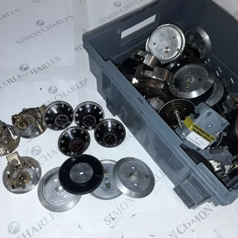 LOT OF ASSORTED SAFE LOCK PARTS