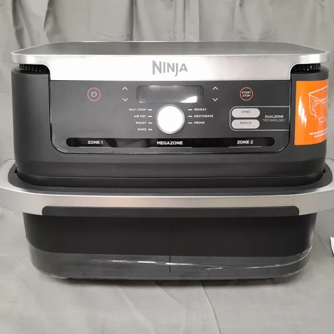 BOXED NINJA 10.4L FOODI FLEXDRAWER DUAL AIR FRYER AF500UK