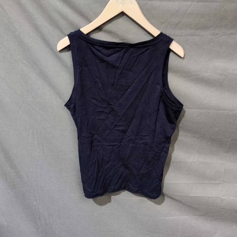 BODEN NAVY SLEEVELESS TOP – WOMEN’S, UK SIZE S