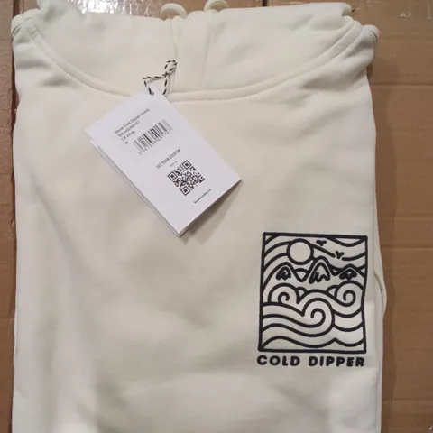 BRAND NEW BRASS MONKEY HOODIES - OFF WHITE SIZE MEDIUM APPROXIMATELY 9