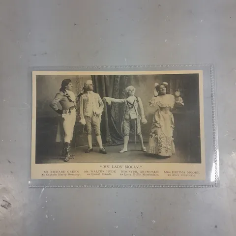 MY LADY MOLLY VINTAGE POSTCARD