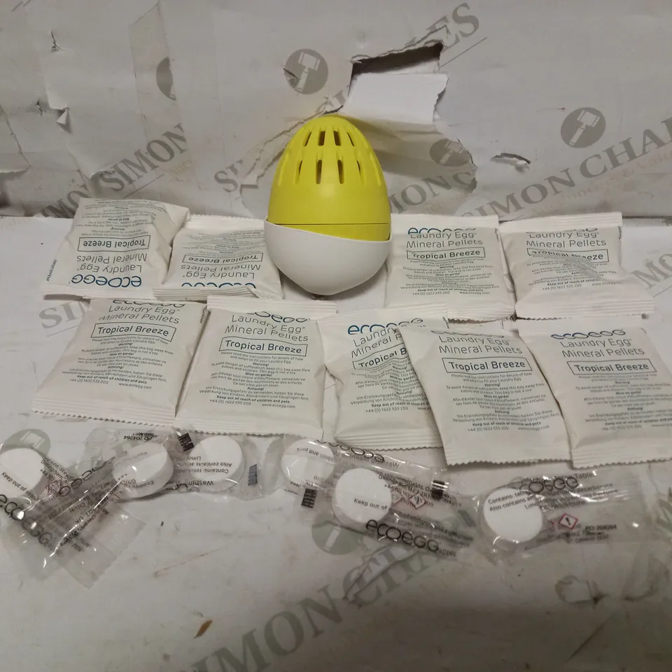 OUTLET ECOEGG 750 WASHES LAUNDRY EGG KIT WITH DRYER EGGS