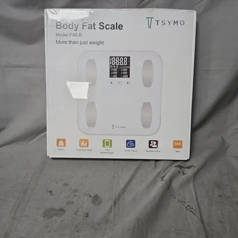 TSYMO BODY FAT SCALE F48-B – BOXED, 180KG MAX