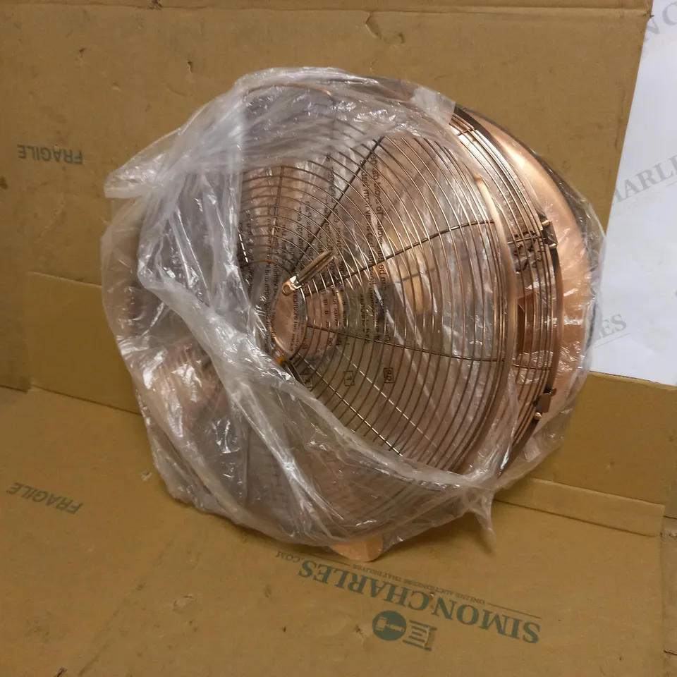 TOWER 16 INCH COPPER PEDESTAL FAN