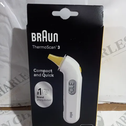 BOXED BRAUN THERMOSCAN 3