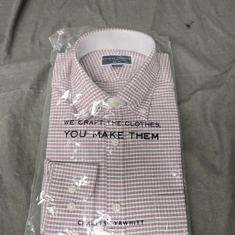 CHARLES TRYWHITT SLIM FIT SHIRT SIZE M 